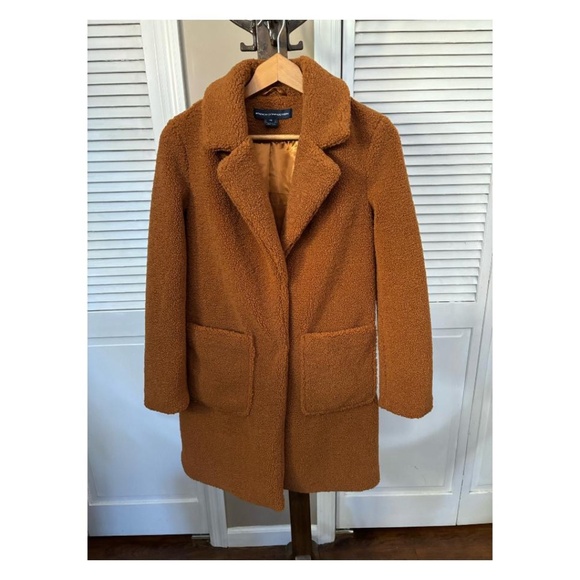French Connection Jackets & Blazers - Women's French Connection Teddy Bear Coat, Size XS